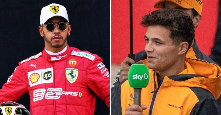 Lando Norris reveals how he came to know that Lewis Hamilton will be driving for Ferrari. (Credits - Business Today)