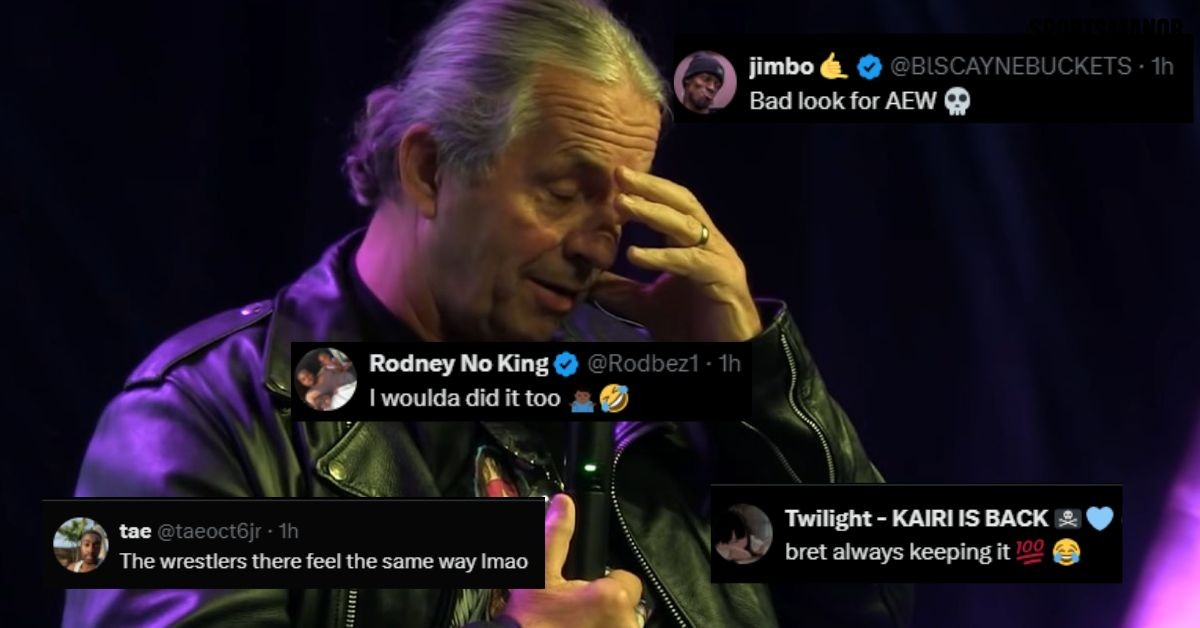  Fan reactions on Bret Hart's comments about AEW