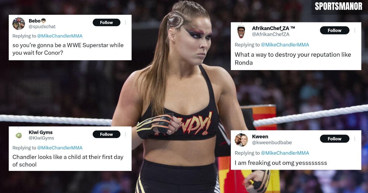 Fans accuse Michael Chandler of copying Ronda Rousey