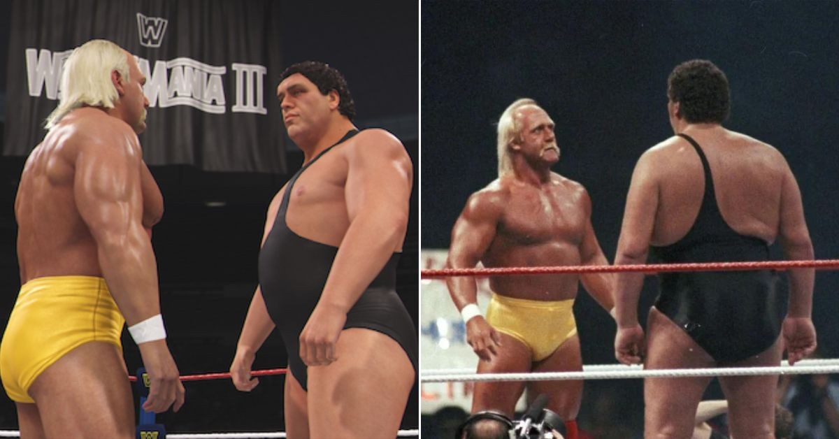 Hulk Hogan Vs Andre The Giant to be a part of WWE 2K24