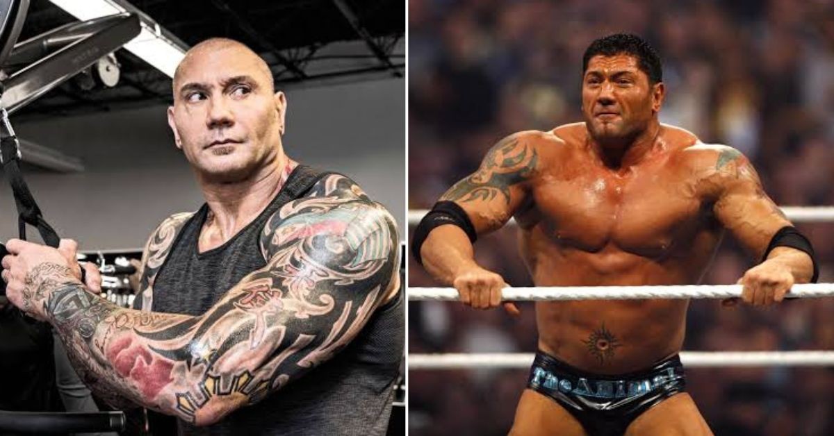 Dave Bautista over the years