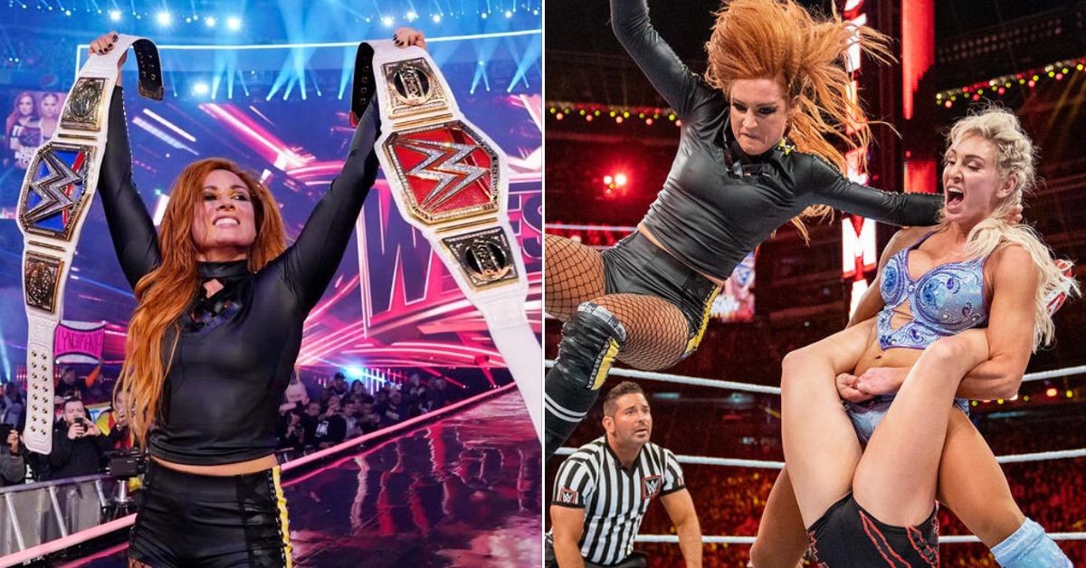 The first ever women's triple threat Main event from WrestleMania 35 is also a part of WWE 2K24