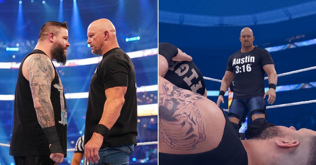  Steve Austin vs Kevin Owens from WrestleMania 38 will be a part of WWE 2K24