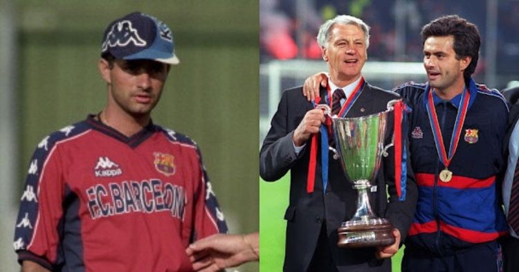 Report on Jose Mourinho by breaking down his managerial history and looking at his connection with FC Barcelona.