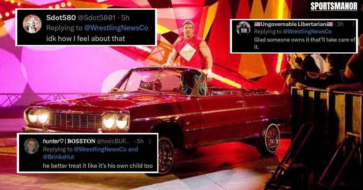 The WWE universe reacts to the sale of Eddie Guerrero’s lowrider