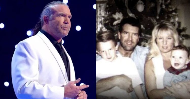 Scott Hall with his family