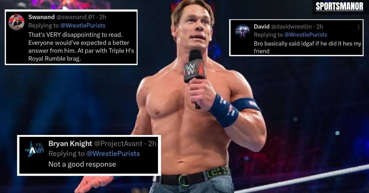 The WWE universe reacts to the statement by John Cena