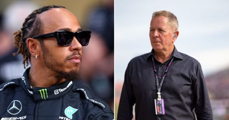 Martin Brundle thinks Lewis Hamilton will not be the fastest driver in Ferrari. (Credits - Daily Express, CNBC)