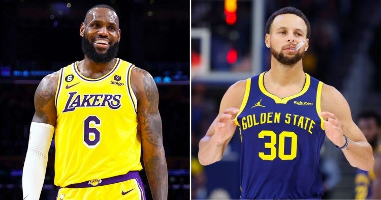 LeBron James and Stephen Curry (Credits - People and Investopedia)