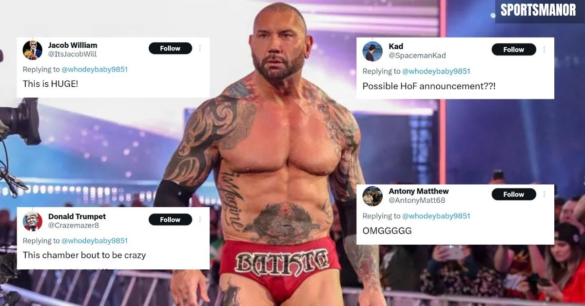 Fans react to Batista's possible Elimination Chamber appearance