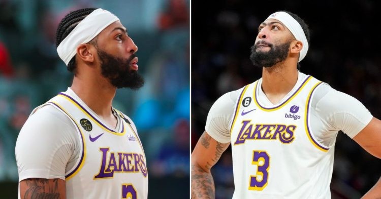 Los Angeles Lakers center Anthony Davis (Credits - GQ and Sporting News)
