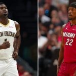 Zion Williamson and Jimmy Butler (Credits - Forbes and Bleacher Report)
