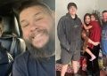 Kevin Owens and his family