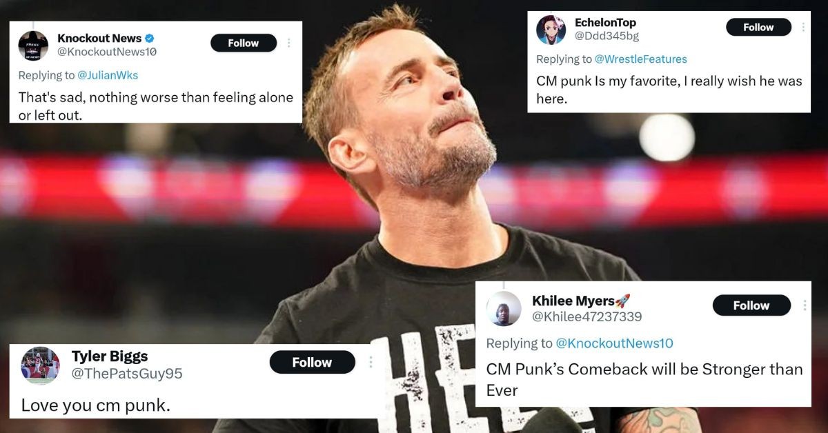 Fan Reactions on CM Punk's heartfelt message