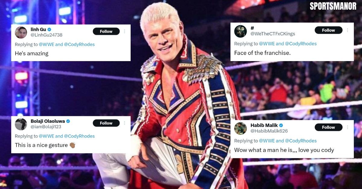 WWE Fans react to Cody Rhodes' latest gesture