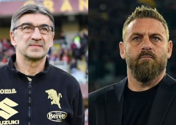 Report on Michele Orecchio as the staff member of the coaching team of Torino FC was found spying on AS Roma.
