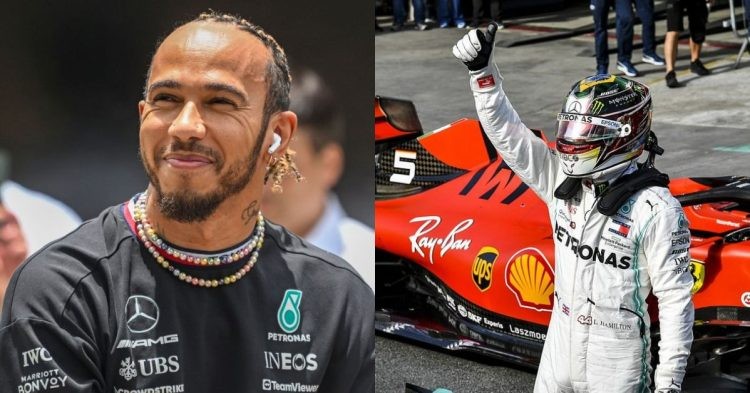 Lewis Hamilton (left, right) (Credits- ESPN India, Motorsport.com)