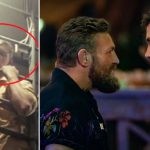 Conor McGregor in The Escapist (L) Conor McGregor faces off against Jake Gyllenhaal in Road House (R)
