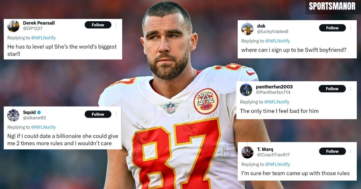 Fans react to Taylor Swift setting rules for Travis kelce