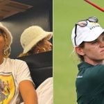 L: Japanese tennis star, Naomi Osaka; R: LGPA's top ranked golfer, Sarah Schmelzel