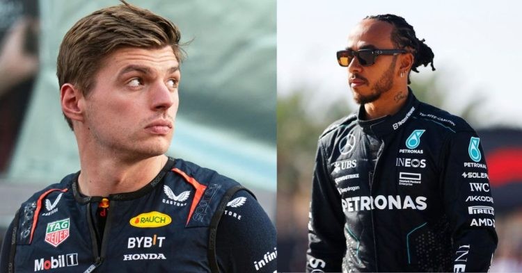 Max Verstappen (left), Lewis Hamilton (right) (Credits- F1 Oversteer, Motorsport.com)