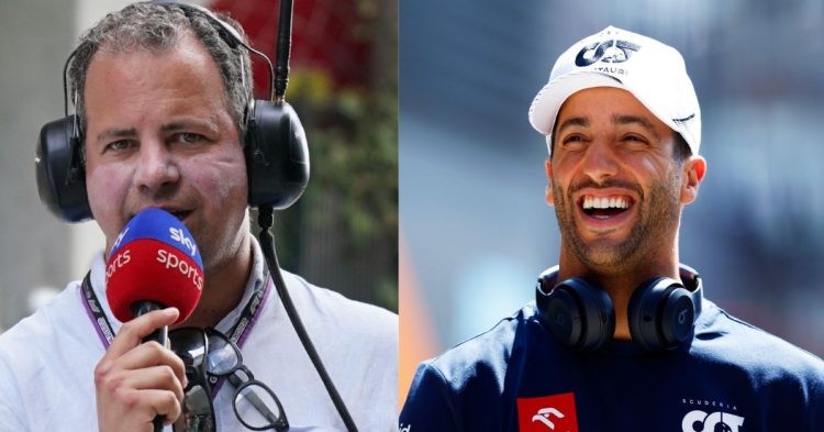 Ted Kravitz and Daniel Ricciardo