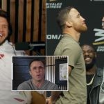 Henry Cejudo, Chael Sonnen, Justin Gaethje and Max Holloway