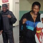 Floyd Mayweather Jr. with father now and then