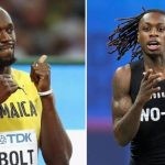 Usain Bolt and Xavier Worthy