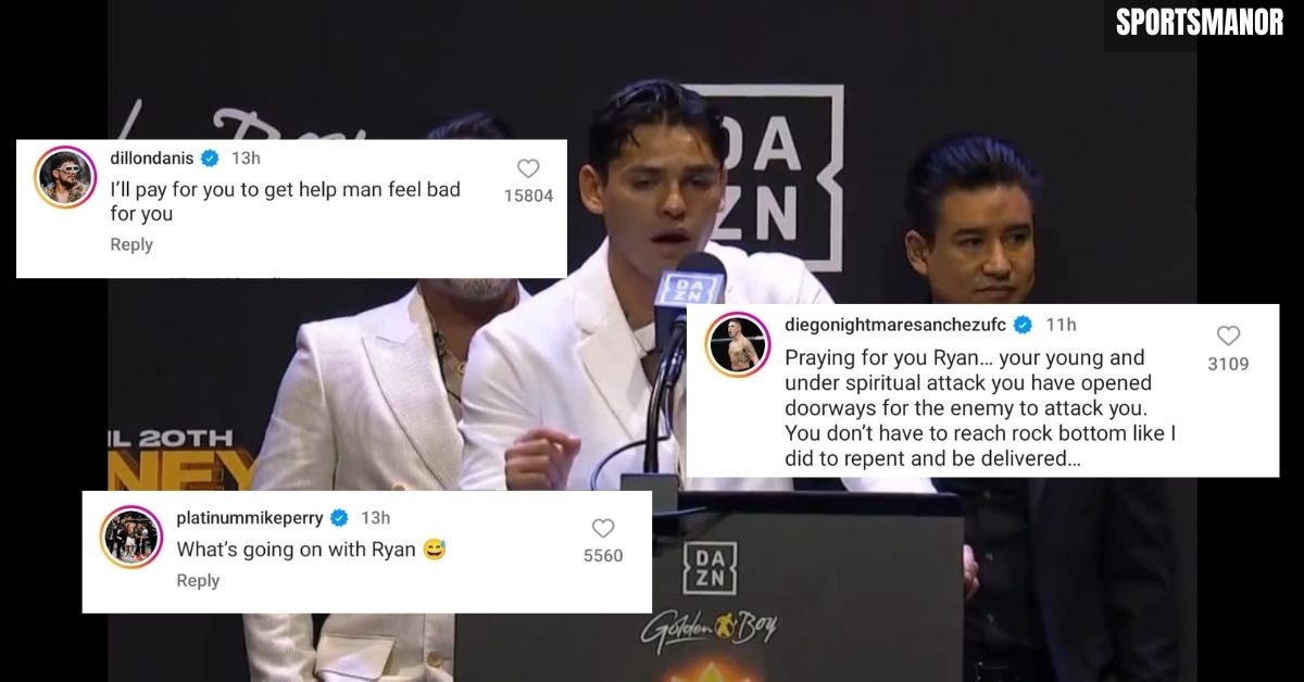 Pros react to Ryan Garcia's latest post on Instagram