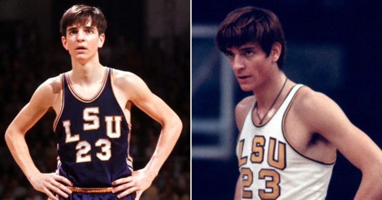 Pete Maravich (Credits - Sportscasting and Sporting News)