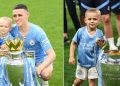 Ronnie Foden and Phil Foden