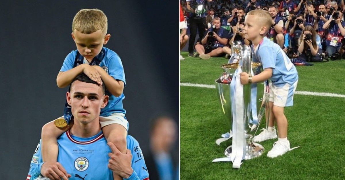 Ronnie Foden and Phil Foden