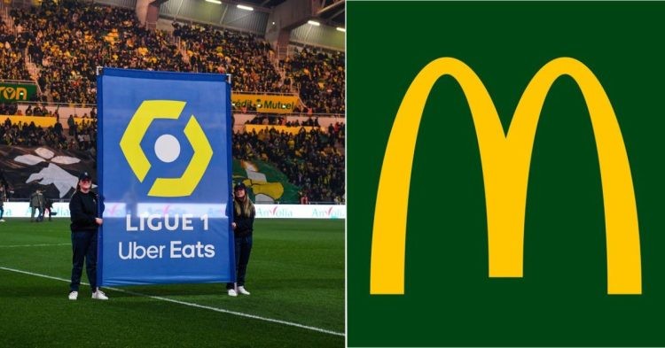 Ligue 1 Uber Eats and McDonald's