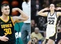 Connor McCaffery and Caitlin Clark (Credits - OurQuadCities and Sports Business Journal)