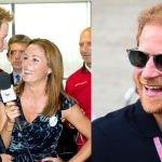 Natalie Pinkham with Prince Harry (left), Prince Harry (right) (Credits- Us Weekly, Daily Express)
