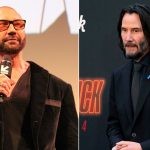 Dave Bautista and Keanu Reeves