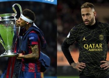 Report on Neymar Jr. which takes an in-depth look at the transfer of the Brazilian winger from FC Barcelona to PSG in 2017.