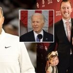 Joe Biden & Lincoln Riley with Family