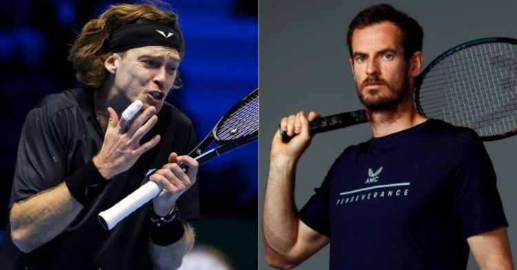 Andrey Rublev and Andy Murray