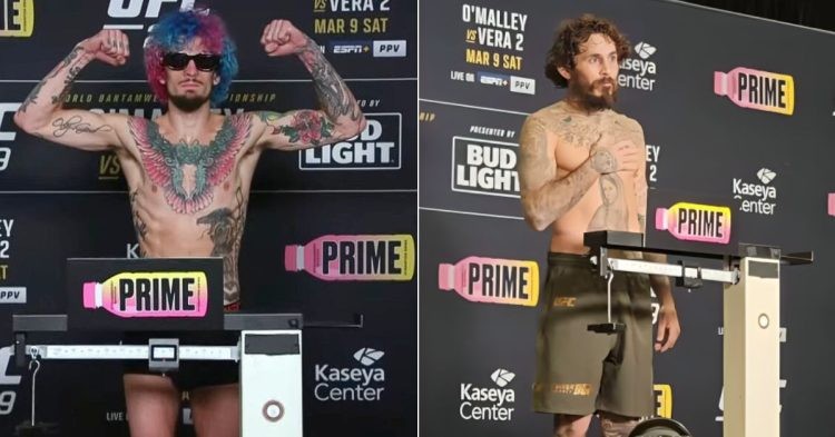 UFC 299 weigh ins - Sean O'Malley vs. Marlon 'Chito' Vera