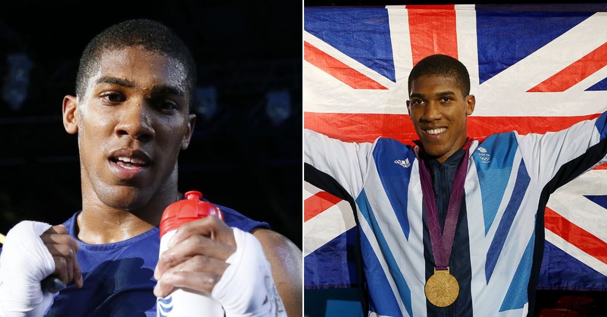 Anthony Joshua as an amateur fighter