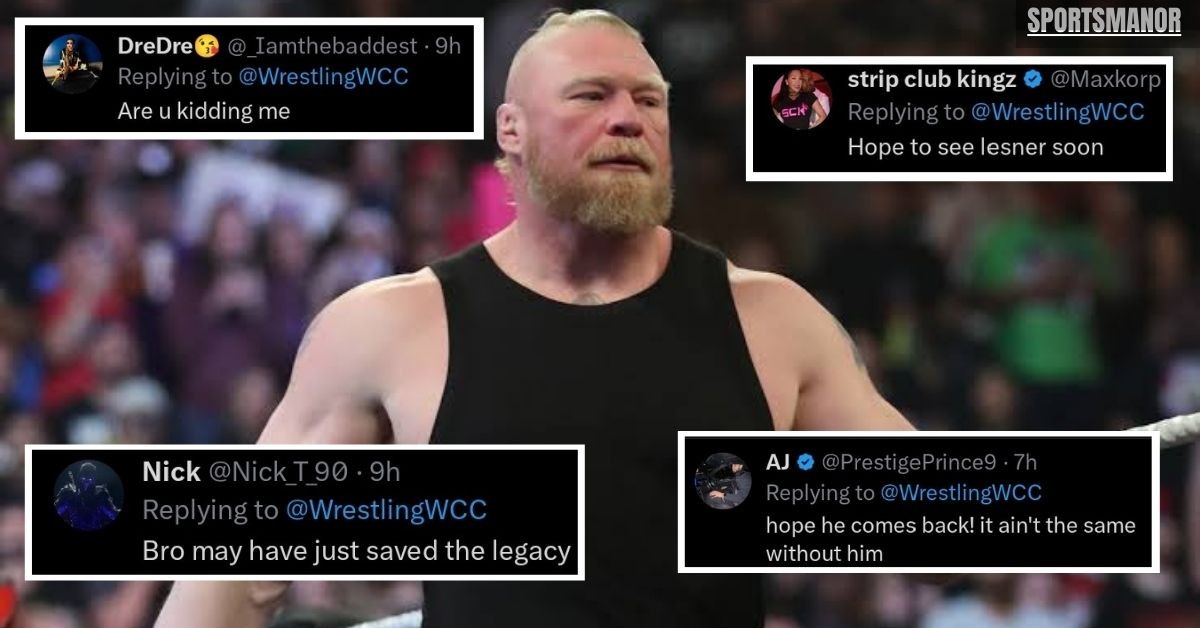 Fans react to Brock Lesnar's return to the active roster section