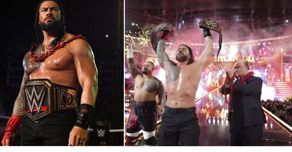 Roman Reigns has been holding the title for a long time