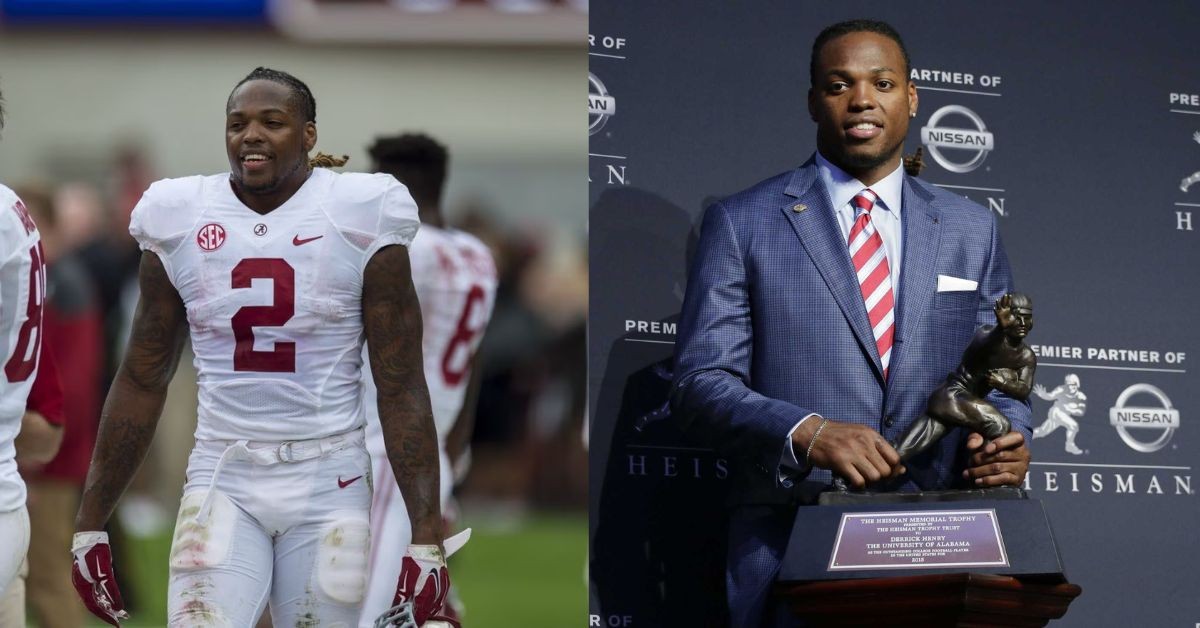 Derrick Henry won the Heisman Trophy as a college athlete (Credits: AL.com and NCAA)