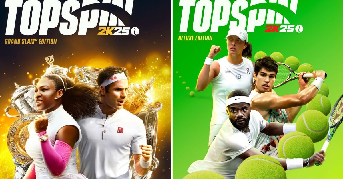TopSpin2K25 first look covers. (Credits- 2K)