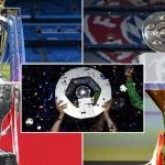League trophies of Europe's top five leagues Premier League, La Liga, Ligue 1, Bundesliga, Serie A. Will there be a switch to 18-team league?