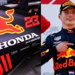 Red Bull Racing car (left), Max Verstappen (right) (Credits- ESPN, X)