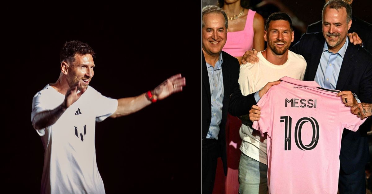 Lionel Messi signed with Inter Miami last year