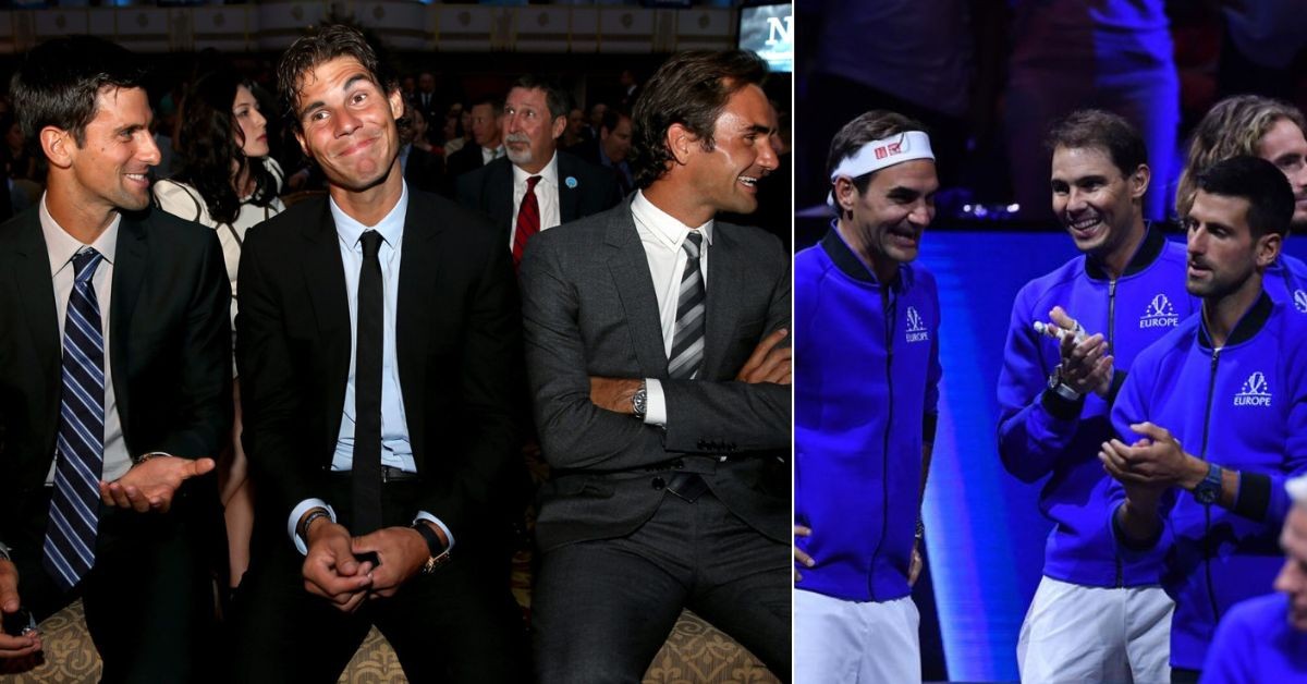 Roger Federer, Rafael Nadal and Novak Djokovic- The Big 3 of tennis